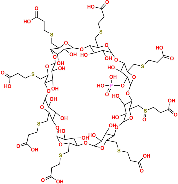 SUGAMMADEX IMPURITY 21 (MIXTURE OF POSITIONAL ISOMER)
